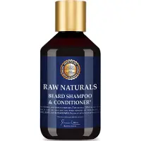 Raw Naturals Brewing Company , shampoing et après-shampoing pour barbe, 100 % vegan, shampoing pour barbe, douceur, 250 ml