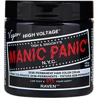 Manic Panic Teinture pour cheveux Gothic de - Raven Black - Classique - pour Unisexe - noir - Taille 118 ml