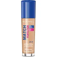 Rimmel Fond de teint Match Perfection 203 True Beige SPF20, 30ml