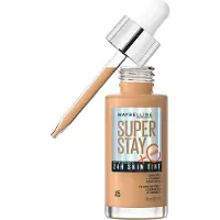Maybelline Super Stay up to 24H Skin Tint Foundation + Vitamin C 30ml (Various Shades) - 45