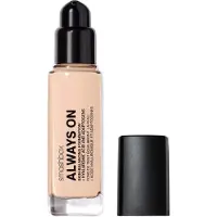 Smashbox toujours sur fondation avec de l'acide hyaluronique | Couverture moyenne pleine | Hydratant + longue dure 1 fl oz f20c