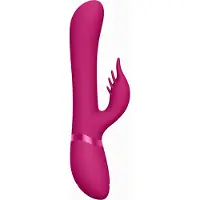 VIVE Chou - vibromasseur clitoridien à tête interchangeable rechargeable - rose