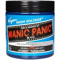 Manic Panic High Voltage Classic Cream Formula Hair Dye 8oz Atomic Turquoise (Turquoise atomique)