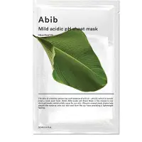 Abib Korea ABIB Masque en feuille au PH acide doux Heartleaf Fit 30ml - Pack de 5 (35 g)