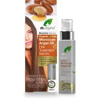 Dr Organic Traitement sérum cheveux Dr. Organic à l'Huile d'Argan marocaine 100 ml
