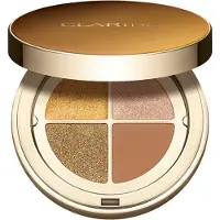 Clarins Ombre 4 Colour Eye Palette palette de fards à paupières pour un effet longue tenue teinte 07 Bronze Gradation 4.2 g