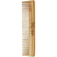 TEK Hair Comb in Ash Wood with Thick Teeth Handmade in Italy