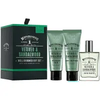 The Scottish Fine Soaps Compan Well Groomed Gift Set Vetiver & Sandalwood coffret cadeau pour homme