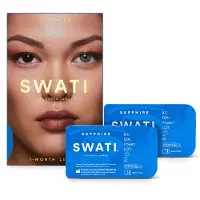 Swati 1 måneds Kontaktlinser Sapphire
