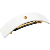Balmain Hair Couture Large White pince à cheveux 1 pcs