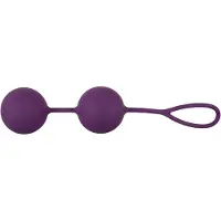 Sweet Smile SMILE XXL Balls - boule de geisha géante - silicone violet