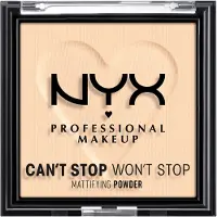 Nyx Can't Stop Won't Stop Mattifying Powder poudre matifiante teinte 01 Fair 6 g