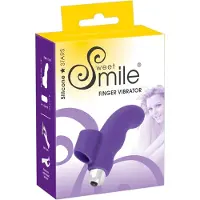 Sweet Smile SMILE - Vibromasseur doigt ondulé - silicone violet