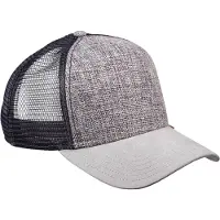 Djinns Casquette 'Suelin' bleu nuit / gris chiné
