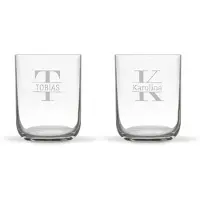 Yoursurprise Gobelet en verre personnalisé (2 pièces)
