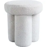 101 Copenhagen - Big Foot - Ottoman White (Sheepskin)