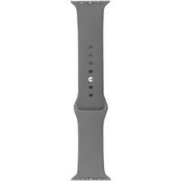 BlueBuilt Silicone Bracelet Noir pour Apple Watch 44/45/46 mm