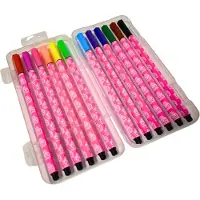 L.O.L. Surprise! ! Feutres 12 pièces, y compris une boîte de rangement Hardcase très pratique !