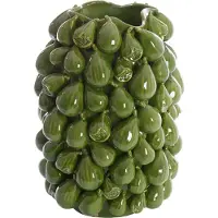 Light & Living Vase Natalia Céramique, 47cm de haut - Vert foncé