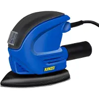 Kinzo Ponceuse 230V Palm Bleu Polissage Travail du bois Ponceuse Triangulaire