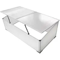 vidaXL Couchette sans fond avec 2 couvercles