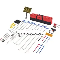 vidaXL Kit de débosselage sans peinture 87 pcs Acier inoxydable