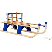vidaXL Luge pliante avec dossier bois 119 cm
