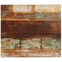 vidaXL Dessus de table rectangulaire 70x80 cm 15-16 mm Bois récupéré