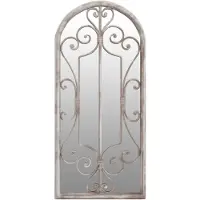 vidaXL Miroir sable 100x45 cm Fer pour l'intérieur