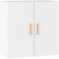 vidaXL Armoire murale Blanc 60x30x60 cm Bois d'ingénierie