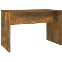 vidaXL Tabouret de toilette Chêne fumé 70x35x45 cm Bois d'ingénierie