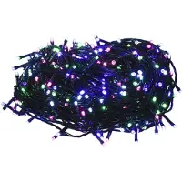 vidaXL Guirlande lumineuse à LED 2000 LED pastel multicolore 200 m PVC