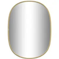 vidaXL Miroir mural Golden 40x30 cm
