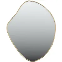 vidaXL Miroir mural Golden 50x40 cm