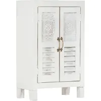 vidaXL Sideboard Blanc 55x30x90 cm Bois massif Acacia