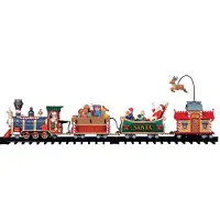 Lemax STARLING EXPRESS SUR RAILS COD 04232 VILLAGE CRIB