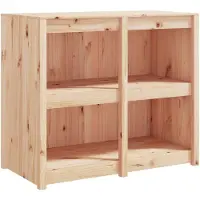 vidaXL Armoire de cuisine d'extérieur 106x55x92 cm Pin massif