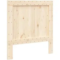 vidaXL Tête de lit 100x104 cm pin massif