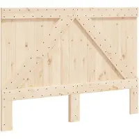 vidaXL Tête de lit 140x104 cm pin massif