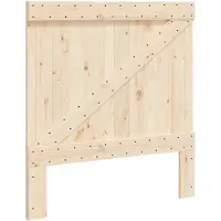 vidaXL Tête de lit 100x104 cm pin massif