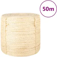 Super Merchant Corde 100 % sisal 6 mm 50 m