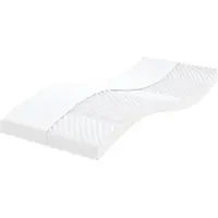 vidaXL Matelas en mousse 2 pcs. 90x190 cm 7 zones dureté 20 ILD
