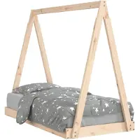 vidaXL Lit d'enfant 70x140 cm pin massif