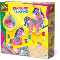 Ses Set de Création - Mosaïque diamant - 3D - Licorne - - UneTaille - Set de Création