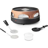 Emerio Po-113255.4 Raclette Marron One Size / EU Plug 220V