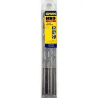 Irwin Tools Foret pour métal - IRWIN - NWKB - 8 mm - HSS prolongé - Lot de 5