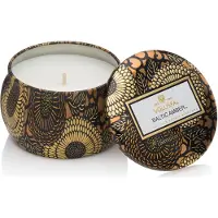 Voluspa Japonica Baltic Amber bougie parfumée en métal 113 g