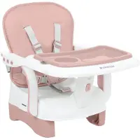Kikkaboo Chewy Booster Seat Rose Enfants
