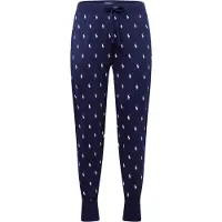Ralph Lauren Pantalon de pyjama bleu marine / blanc