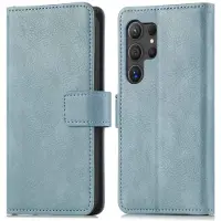 IMoshion Étui de télephone portefeuille de luxe Samsung Galaxy S24 Ultra - Bleu clair